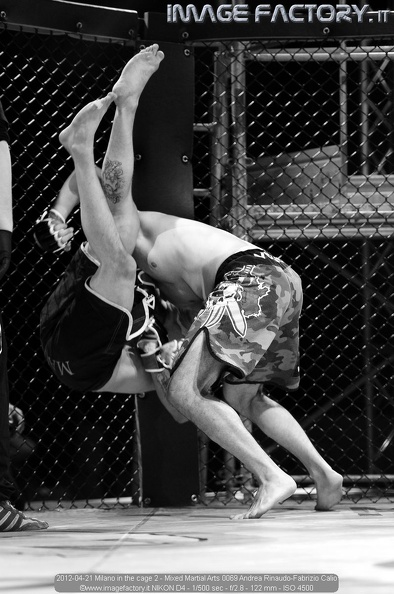 2012-04-21 Milano in the cage 2 - Mixed Martial Arts 0069 Andrea Rinaudo-Fabrizio Calio.jpg